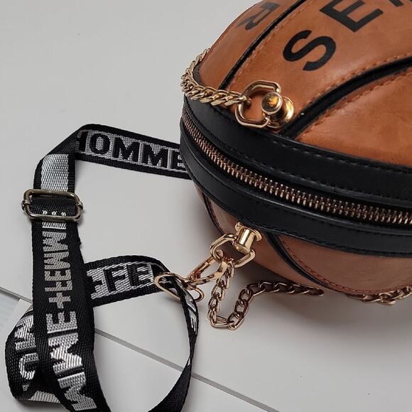 Homme Femme Basketball Bag Crossbody Purse SEMMUR Sporty Streetwear Unique - Picture 4 of 11